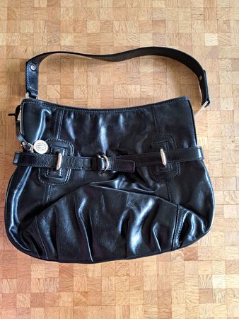 DKNY LEDER HANDTASCHE