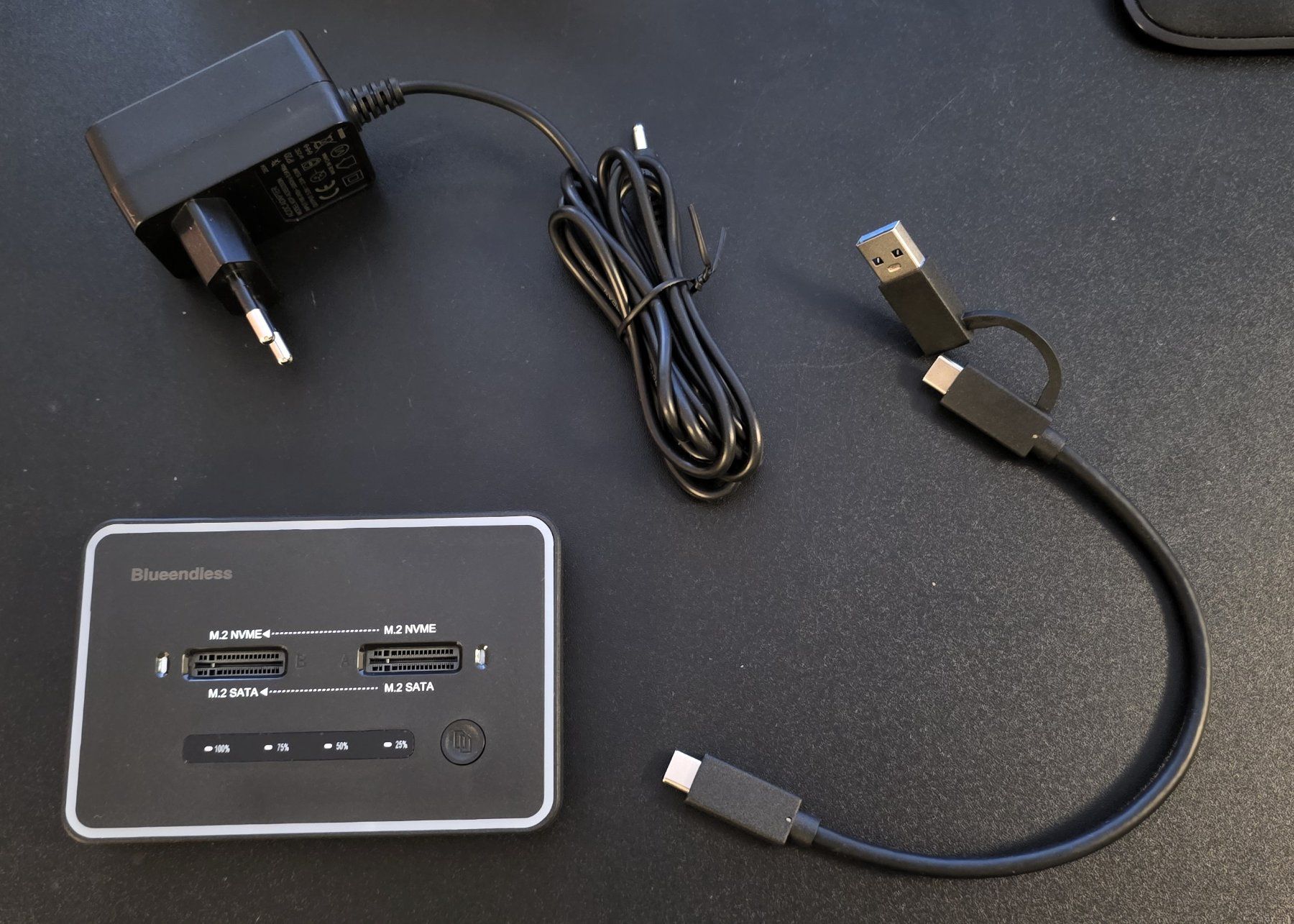 Dockingstation: Neu!! Dual M.2 SSD Docking Station – Neu und originalverpackt aus St. Margrethen SG von willisantos 1