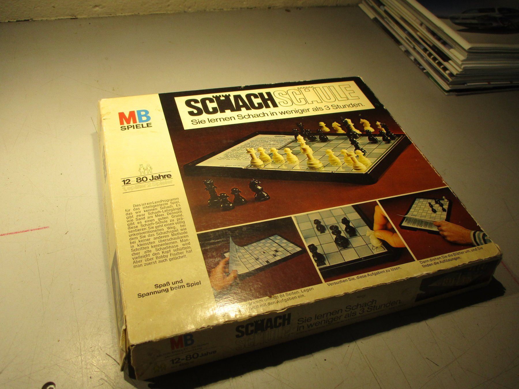 Giochi: MB SPIELE - SCHACH SCHULE – Usato da Langnau i. E. venduto da Superseven69