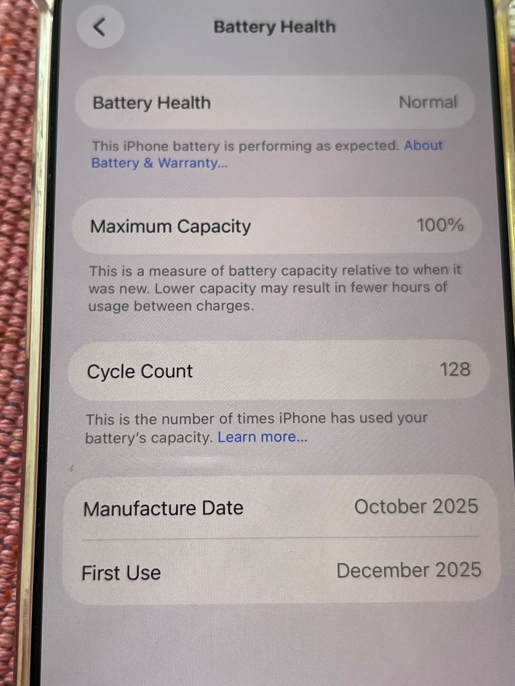 Apple Handys / Smartphones: iphone 17 pro 256gb – Neu (gemäss Beschreibung) aus Kloten von 8o7kA 4