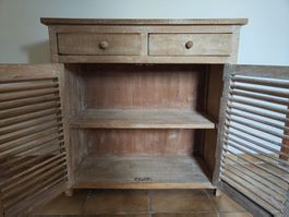 Meuble en bois massif – style rustique / farmhouse