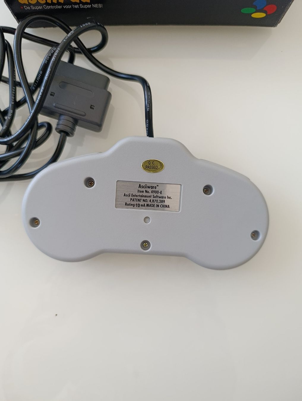 Nintendo Controller: Controller Asciiware Super Nintendo mit Originalverpackung – Gebraucht aus Wil SG von Donaldus 4