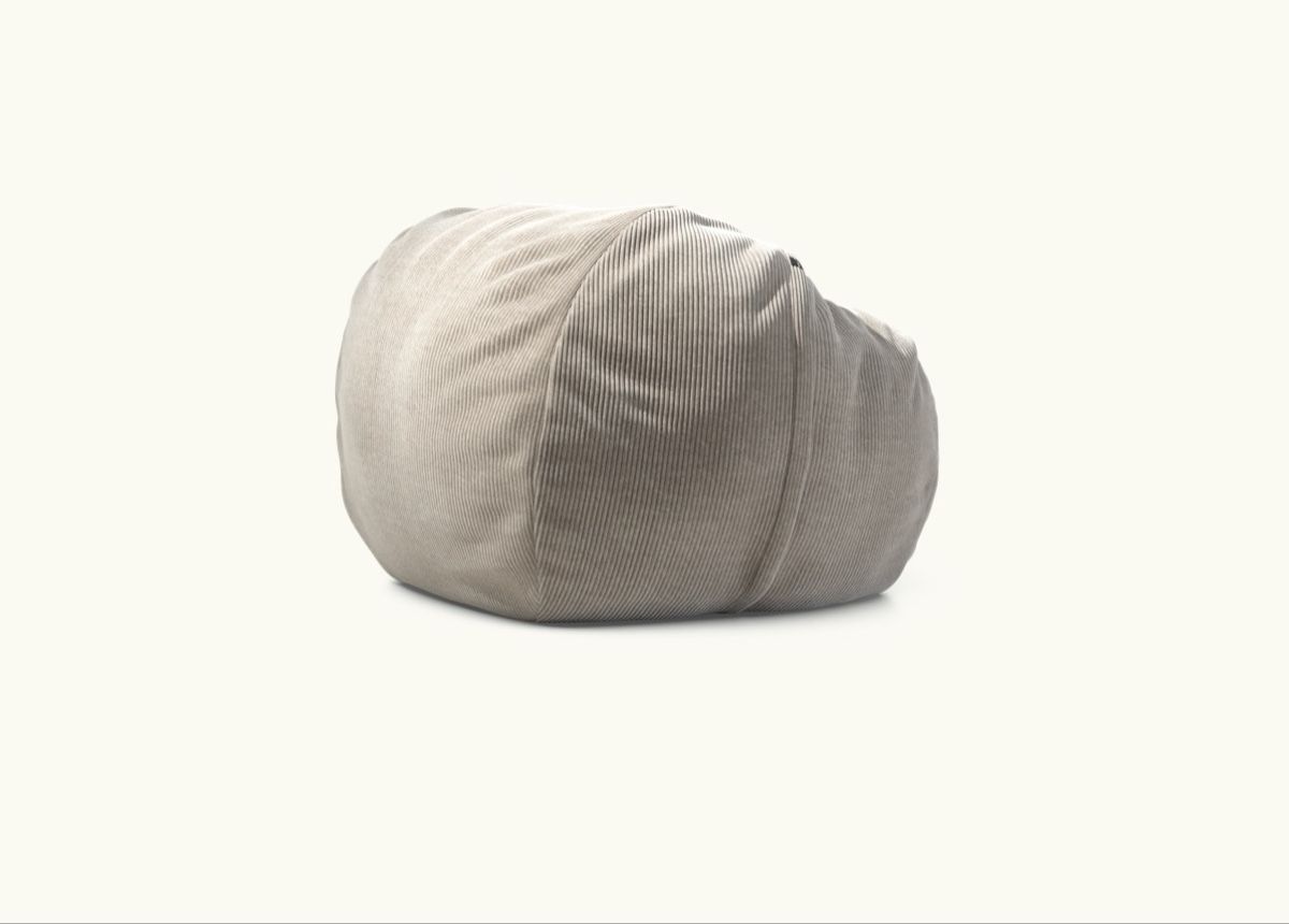 Vetsak Poltrone: vetsak Sitzsack Medium – Cord Velour Platinum – Usato da Meggen venduto da vio_2wm9 1