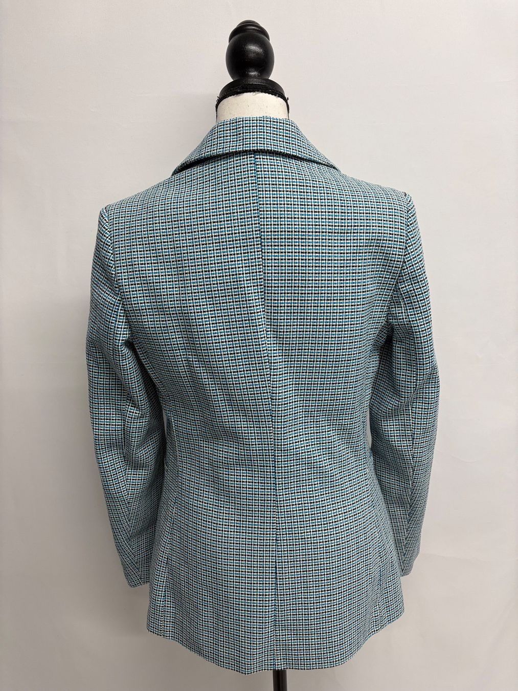 Maje Giacche: Maje Vikar Blazer Gr. 36 kariert hellblau schwarz – Nuovo (secondo la descrizione) da Regensdorf venduto da secondchancefashion 4