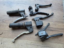 Originaler Griffe Domino , Gas und Kupplungsgriffe