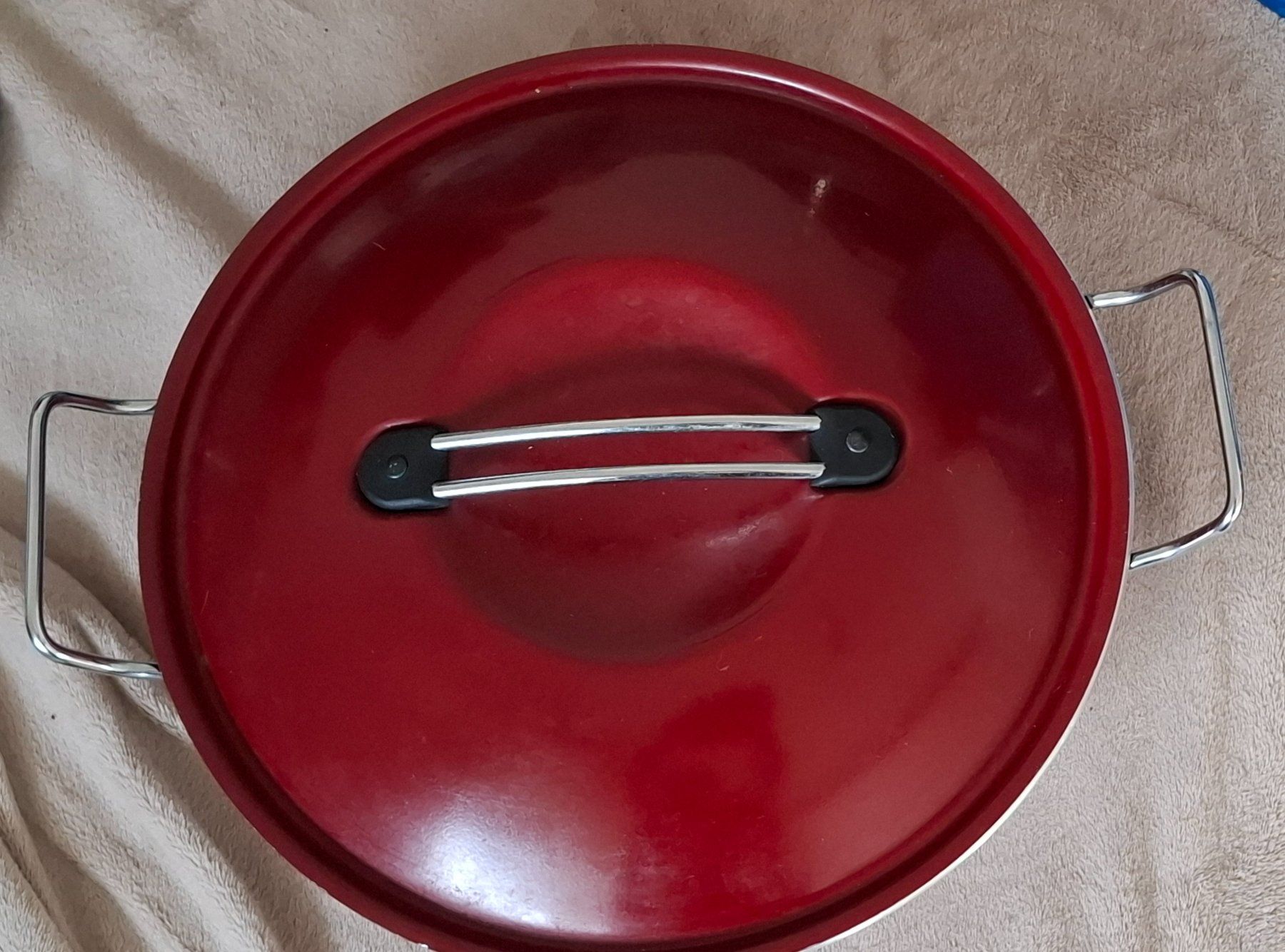 Padelle: Wok avec couvercle/Wok mit Deckel – Usato da MOUTIER venduto da Anto21