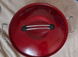 Wok avec couvercle/Wok mit Deckel