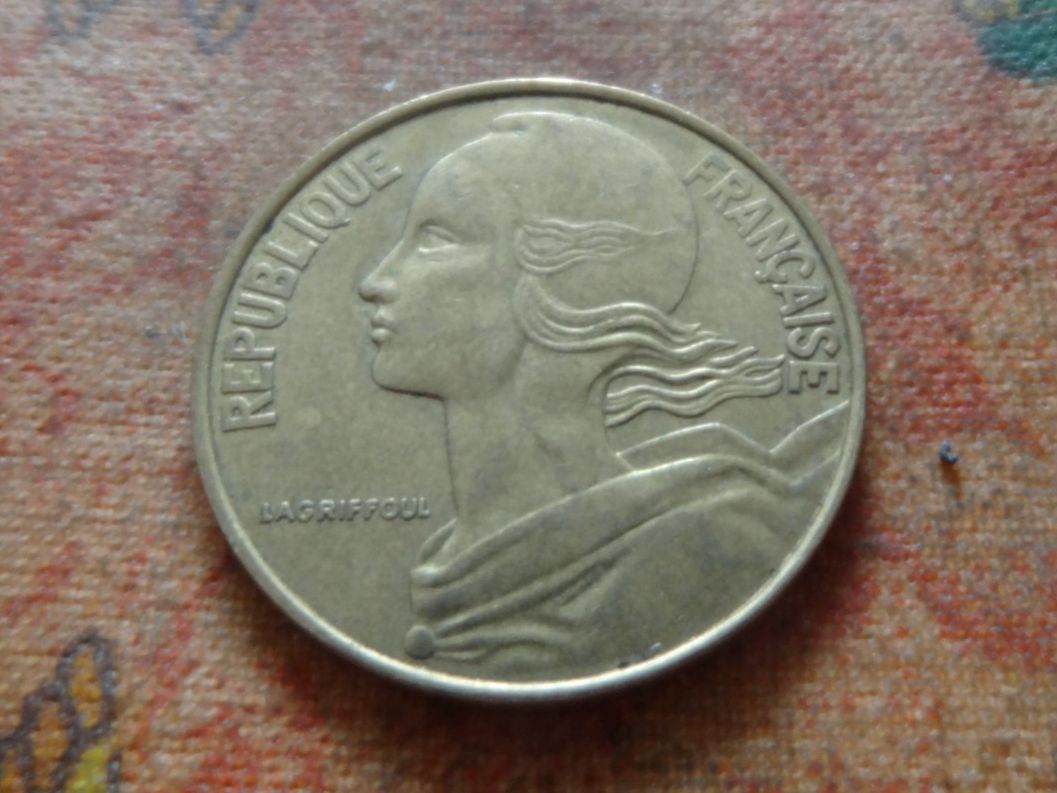 Tutti le monete: FRANCE  20 Centimes  1976  (P) – Usato da Romanel-sur-Lausanne venduto da Swift13 1