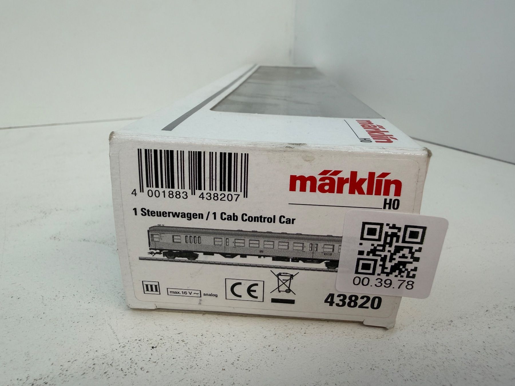 Märklin Modellini di ferrovie: Märklin 43820 Steuerwagen der DB – Usato da Büsserach venduto da ModellbahnDepot 8