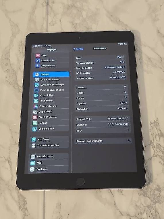 Apple Tablet PC: iPad 6| 32GB| Wi-Fi – Usato da Renens VD venduto da MTD2211 5