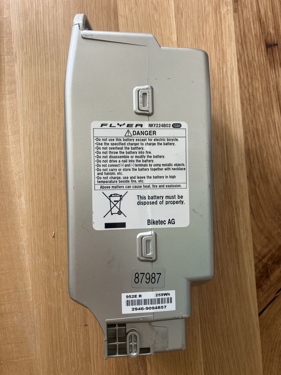 Flyer Batterie: Akku 26V/10Ah – Difettoso da Basel venduto da eclipse012 1