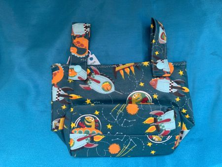 Lenkertasche Weltall/Raketen