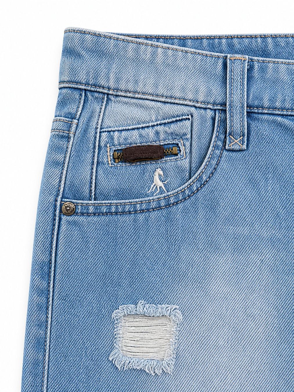 Röcke: Jeansrock Hellblau Gr. 38 – Neu (gemäss Beschreibung) aus Fully von VaneaSelection 5