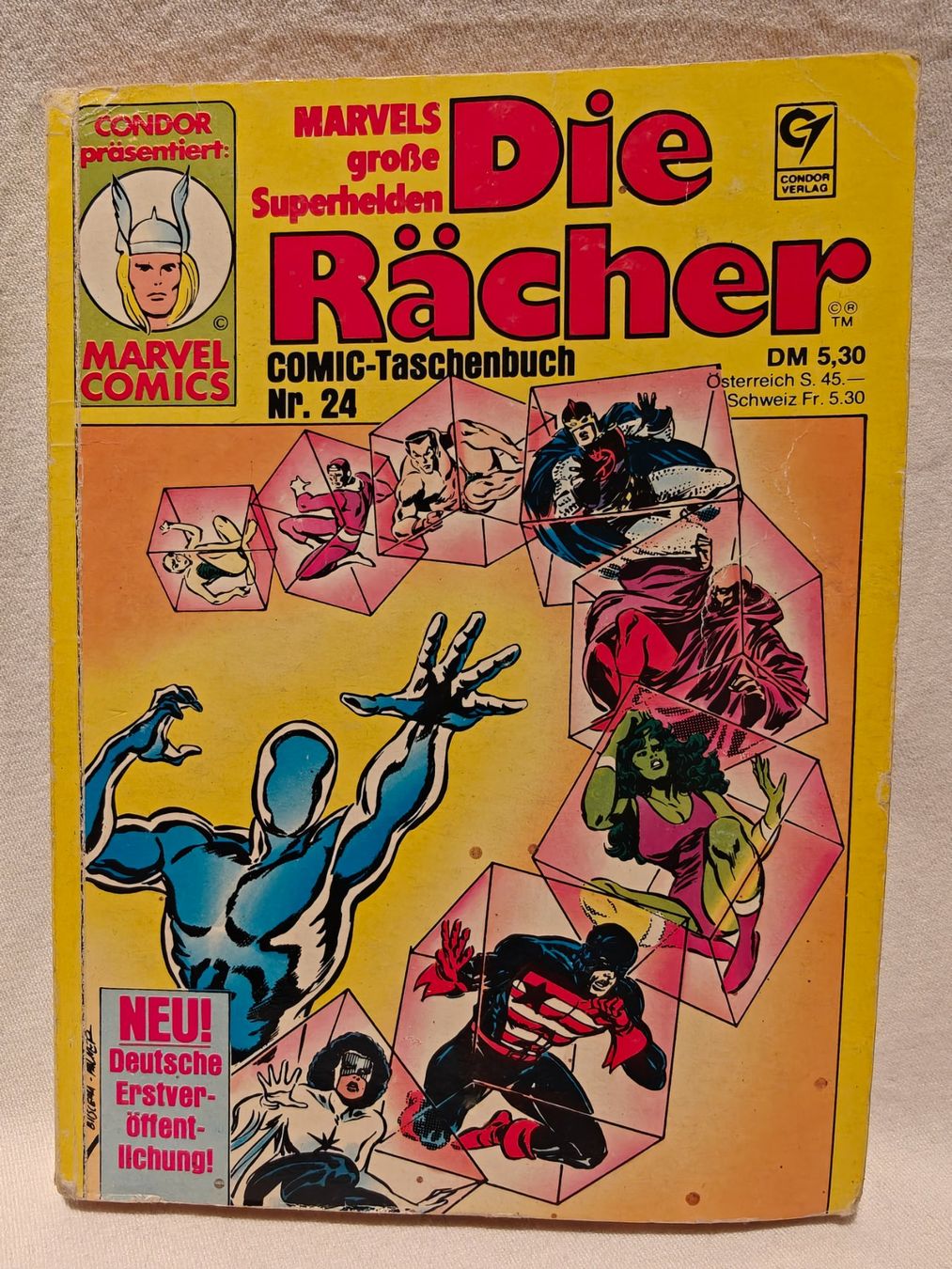 Fumetti: Die Rächer Condor Verlag Nr. 24 – Usato da Gutenswil venduto da Vulcano21