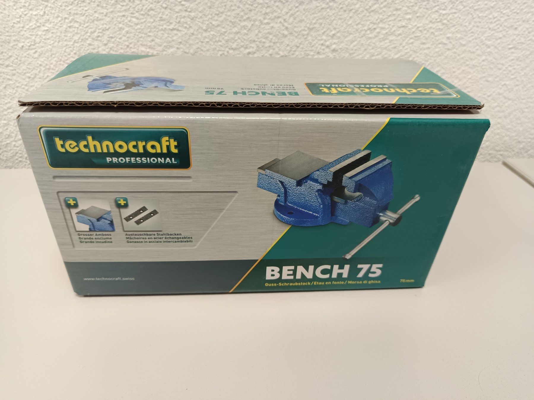 Tutti gli attrezzi: Neuer Schraubstock – Nuovo e nell'imballaggio originale da Rüthi (Rheintal) venduto da Balty