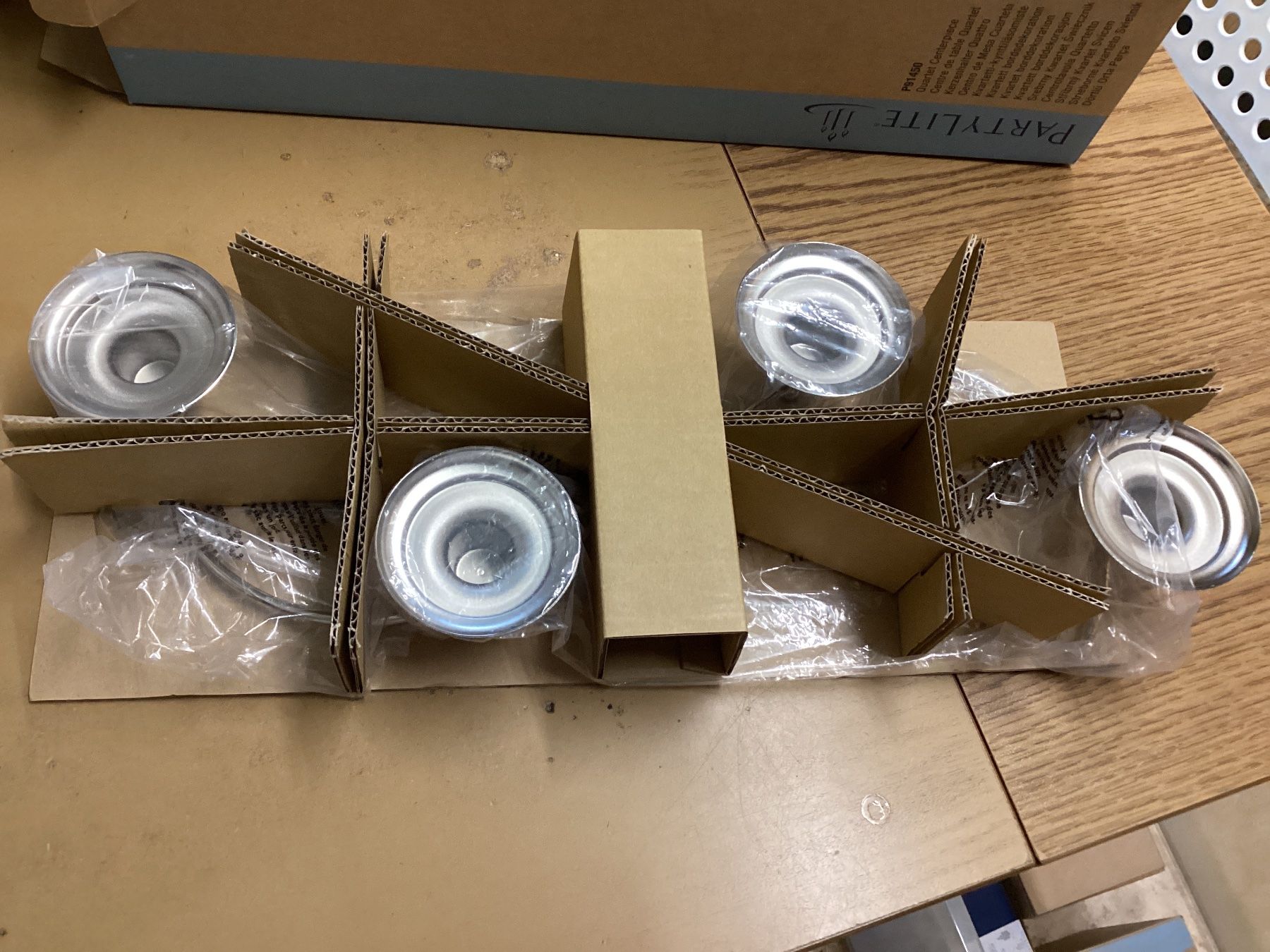 Partylite Kerzenständer: 4er Kerzenständer Set Partylite, neu & originalverpackt – Neu und originalverpackt aus lyss von Dsll