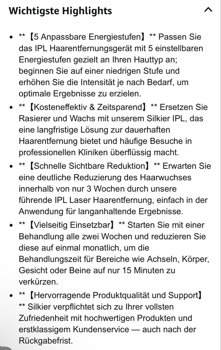 Epiliergeräte: Silkier IPLuxe Haarentfernung Starter Kit - Neu & OVP! – Gebraucht aus Steinhausen von Marmottarosa 3