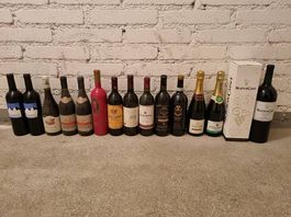 Mega tolle Offerte 20 Flaschen Weine+Champagne