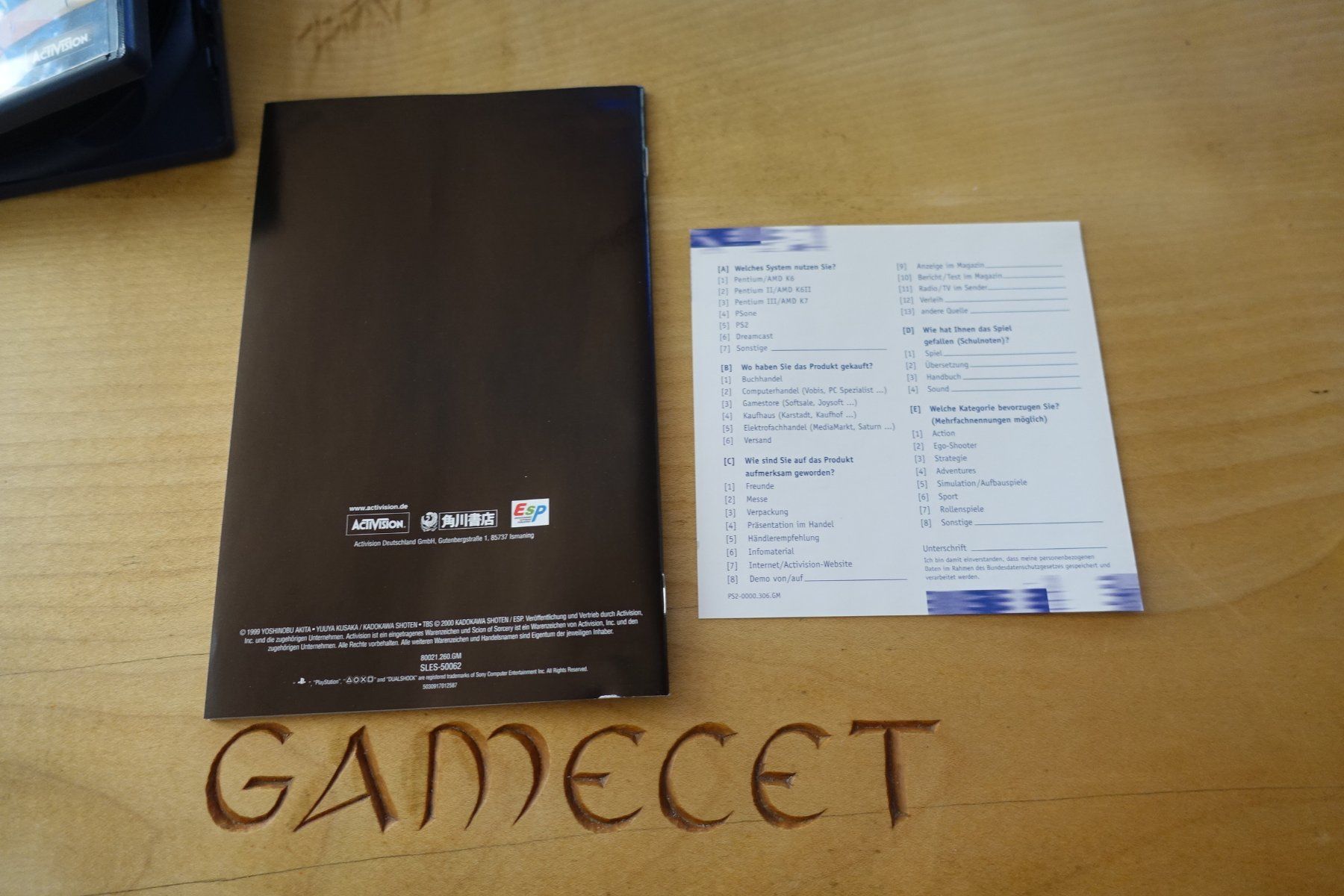 Sony Giochi: Orphen: Scion of Sorcery – Usato da Steinach venduto da Gamecet 5