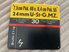 MUN Schild: PAK 40 - PAK 55 / Schweizer Armee