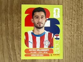 Panini FIFA World Cup 2026 Sticker Mathias Villasanti PAR 9