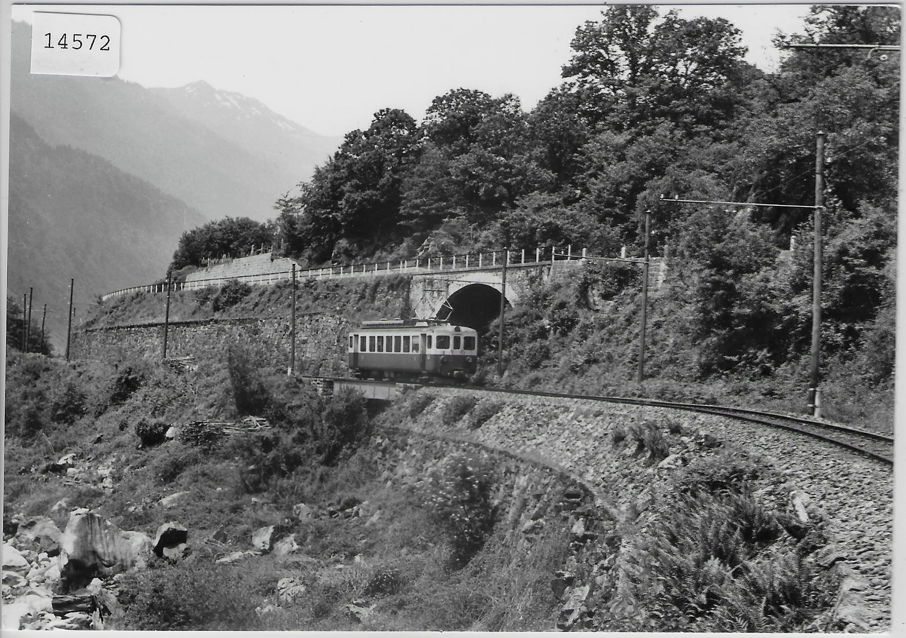 Incisioni: Train descendant dand les gorges de la – Antico da Ettingen venduto da Kartenplanet