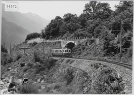 Train descendant dand les gorges de la