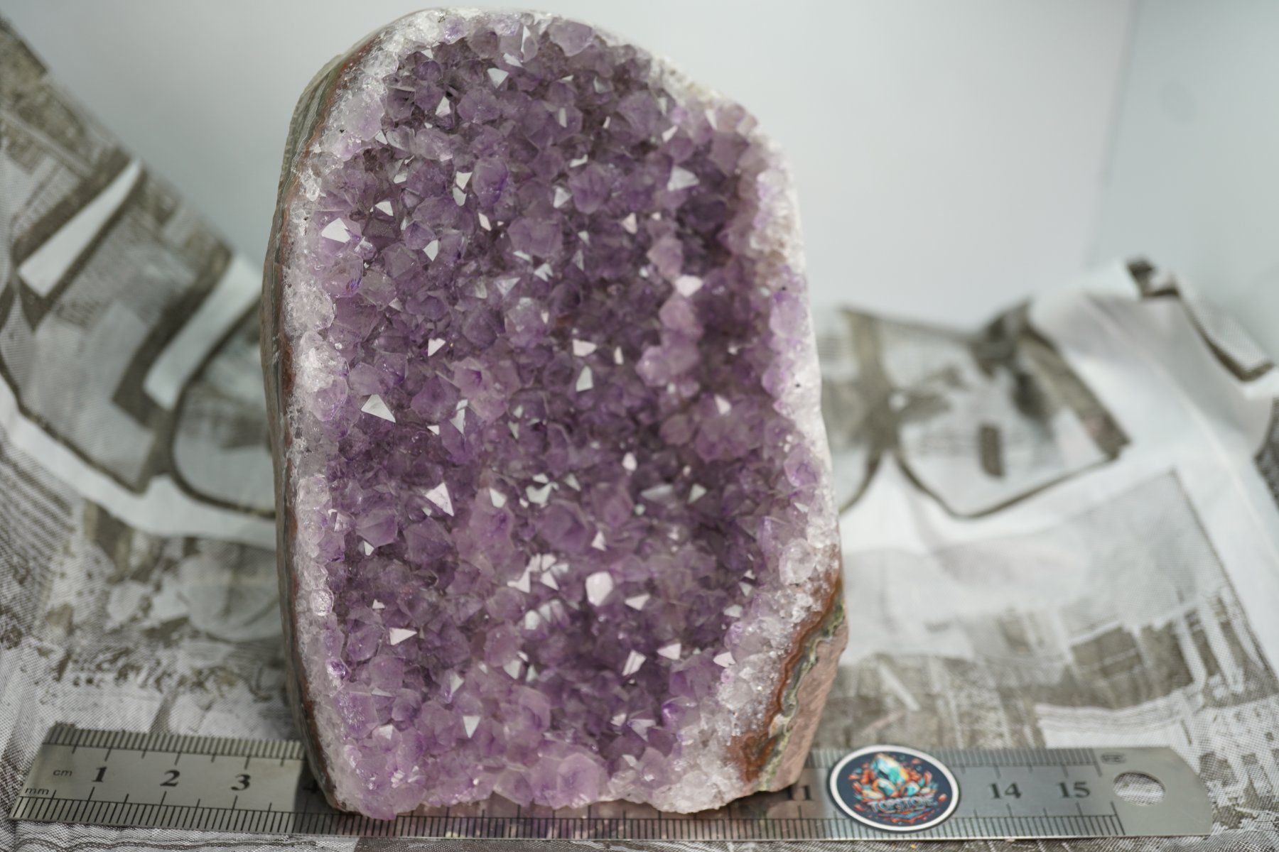 Minerali & Pietre curative: Amethyst Druse  10 cm x  8cm     Direkt – Nuovo e nell'imballaggio originale da Eschenbach SG venduto da topstone 2