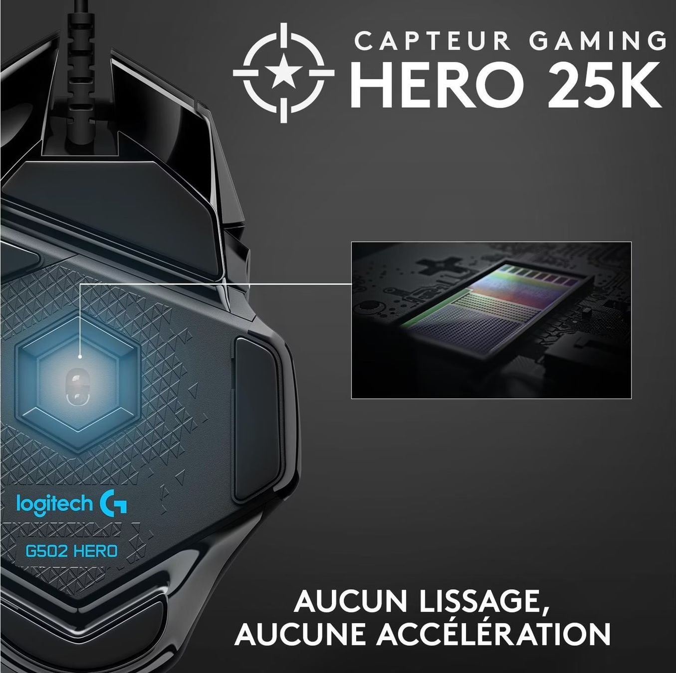 Logitech Mouse: Logitech G502 Hero - Comme neuve ! – Nuovo (secondo la descrizione) da Corsier-sur-Vevey venduto da yannou191285 1