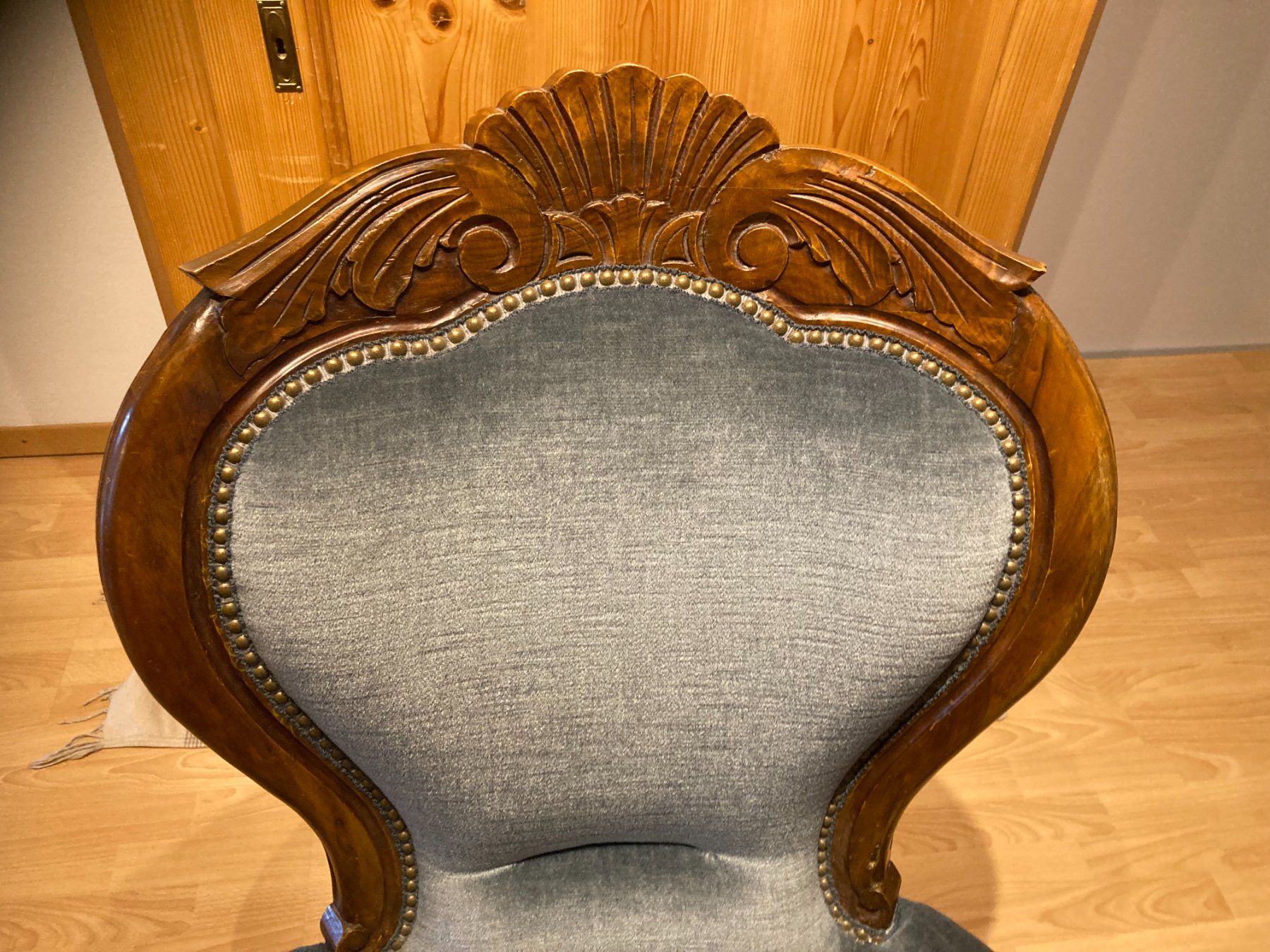 Poltrone: Antiker blauer Fauteuil – Usato da Teufen AR venduto da Exotisch16 1