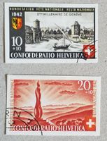 2113) B17,18 Ausschnitte aus Sonderblock Eckstempel Kt 200