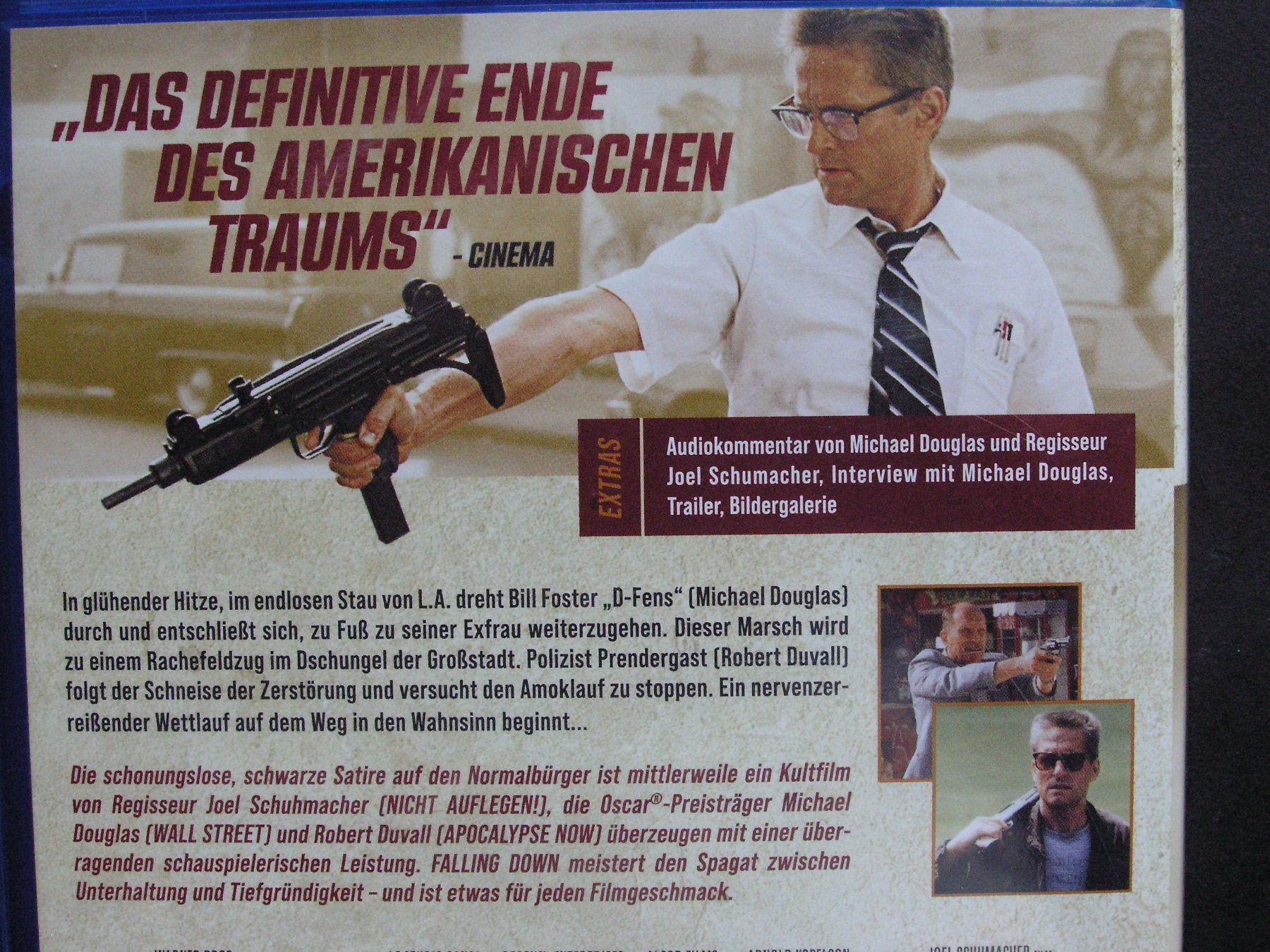 Tutti i DVDs: Michael Douglas FALLING DOWN ein ganz normaler Tag(1993) – Nuovo e nell'imballaggio originale da Zuzwil SG venduto da vette13 4
