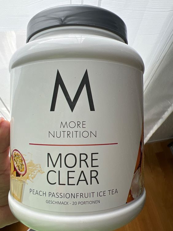 More Clear Pfirsich Passionsfrucht More Nutrition | Kaufen auf Ricardo