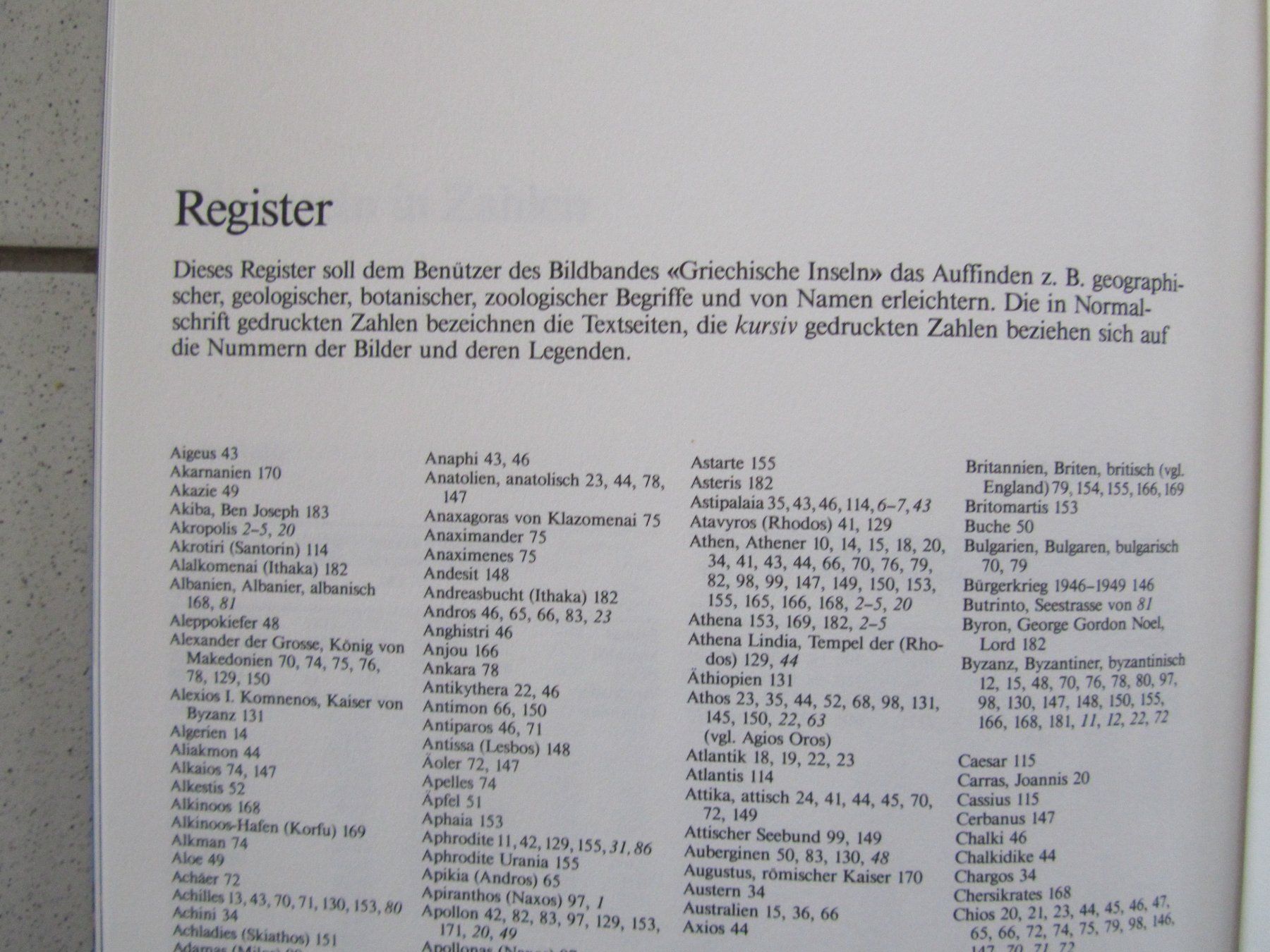 Libri: Griechische Inseln - Silva Buch von 1986 – Usato da Weiningen ZH venduto da dietsch57 8