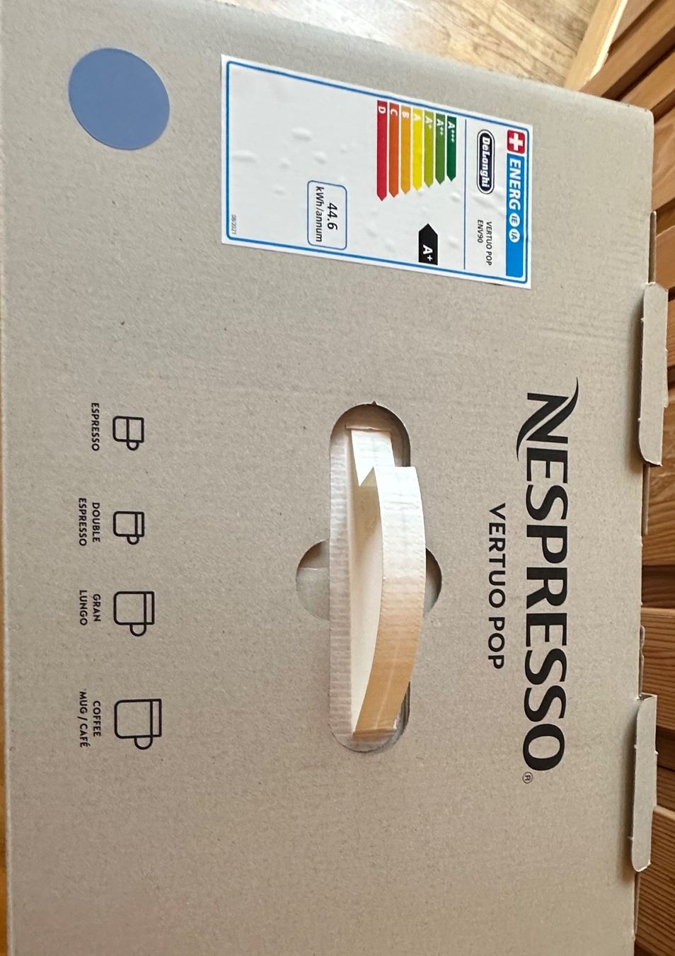 Nespresso Macchine per caffè & Macchine per espresso: Nespresso Vertuo Pop Kaffeemaschine neu – Nuovo (secondo la descrizione) da Liestal venduto da FlomiVivi 2