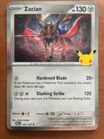 Pokemon Zacian Holo 30 Jahre (Versand gratis)