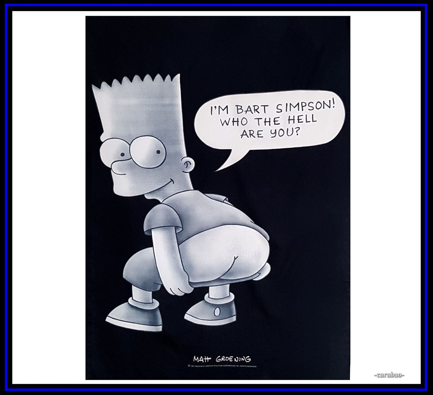 Bandiere: Fahne *Bart Simpson* / Nr. J-3177 – Nuovo (secondo la descrizione) da Winterthur venduto da --carabao--