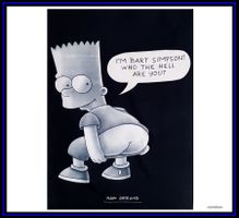 Fahne *Bart Simpson* / Nr. J-3177