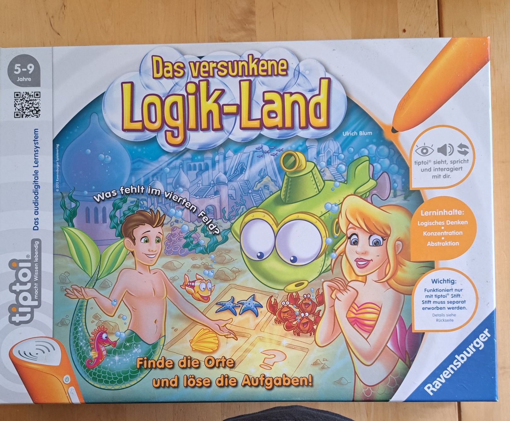 Tiptoi Spiele: Tiptoi Das versunkene Logik-Land – Gebraucht aus Tägerig von ronjatobilisa