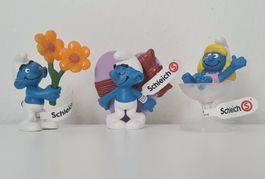 3x Schleich Schlümpfe Figuren NEU in OVP