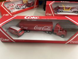 Coca-Cola Truck & Van Set, CH-4, Neuwertig & Selten!