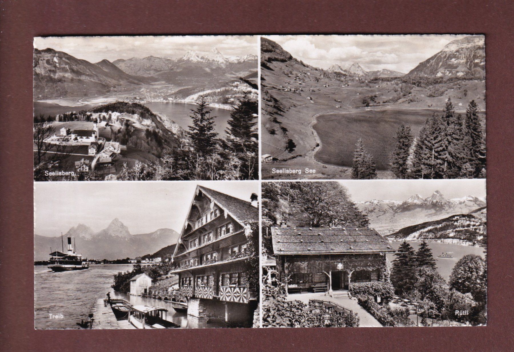 Cartes postales: SEELISBERG - 4 Bilder – D'occasion à Pully par nicecards-shop