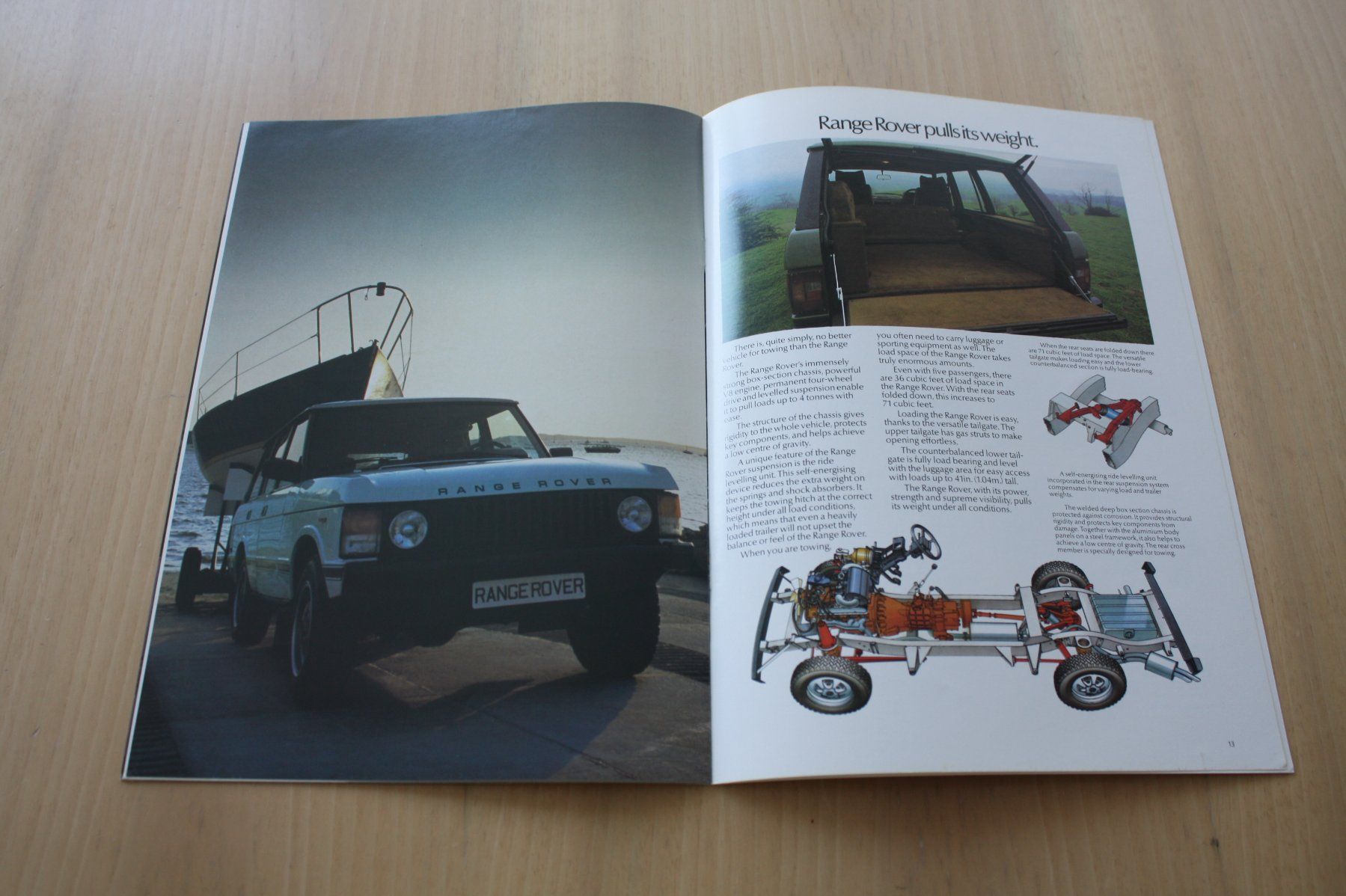 Dokumente: Range Rover Classic Broschüre Prospekt Katalog 5/1984 – Gebraucht aus Wikon von erwin400 6
