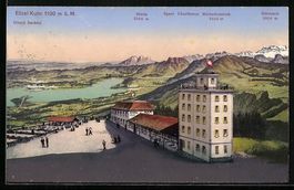 AK Etzel-Kulm, Gesamtansicht, 1914