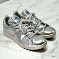 Adidas Stan Smith cuir Argenté Métallisé, Pointure 36