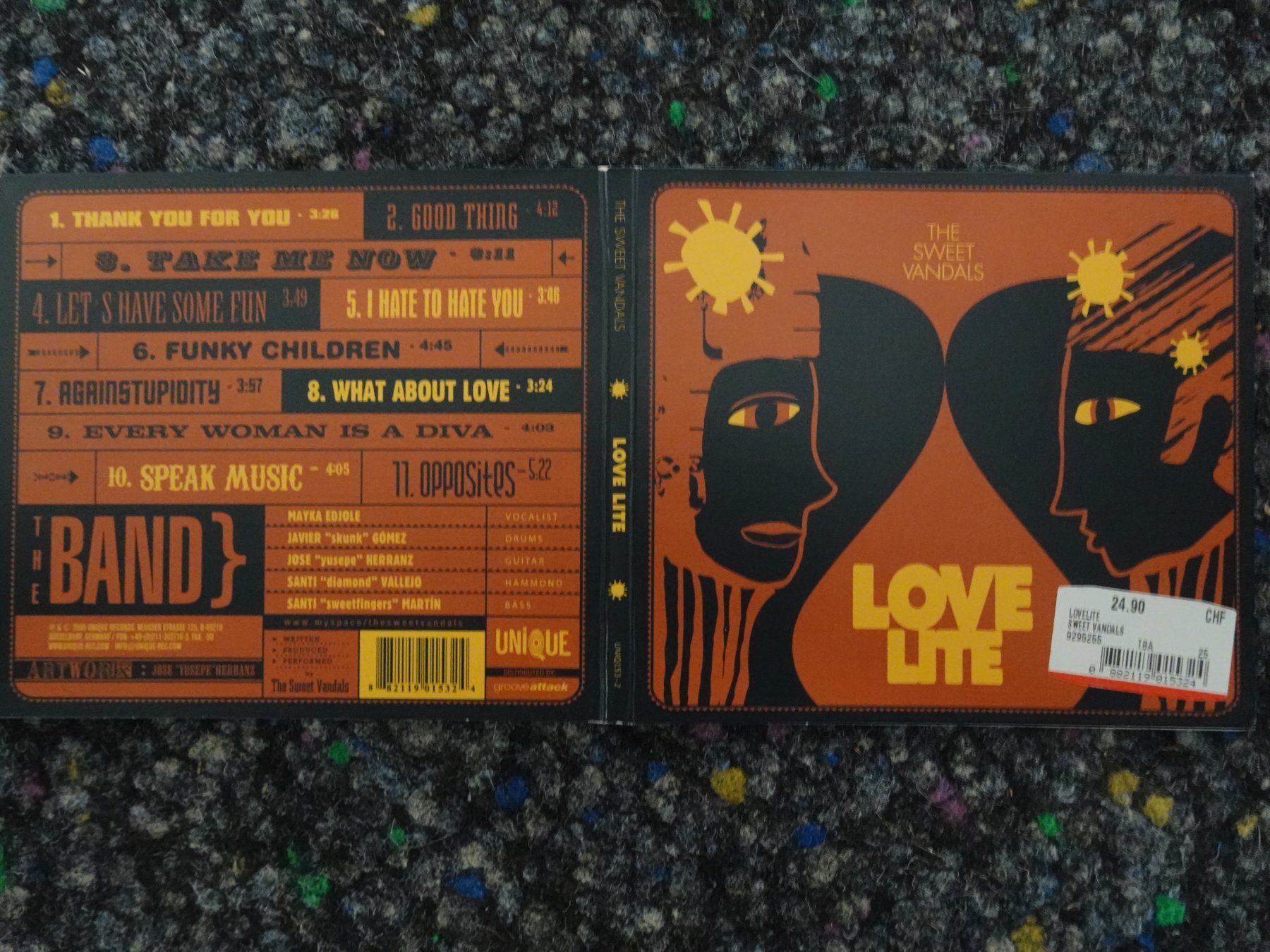 CD: CD : The sweet vandals – Usato da Lotzwil venduto da Kiddis