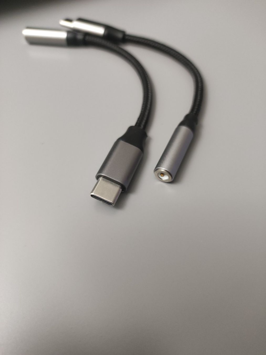 Unità & Adattatore: USB Typ C zu 3.5mm Kopfhörer Jack Aux Adapter – Nuovo (secondo la descrizione) da Watt venduto da MG_Products 2