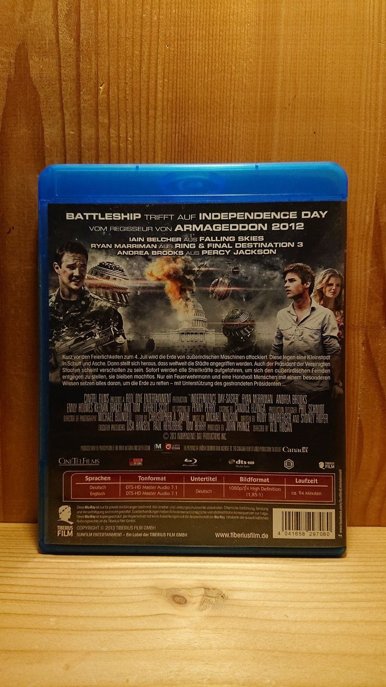 Tutti i DVDs: BATTLEFORCE Angriff der Alienkrieger Blu-Ray – Usato da Wilderswil venduto da Exebub 1