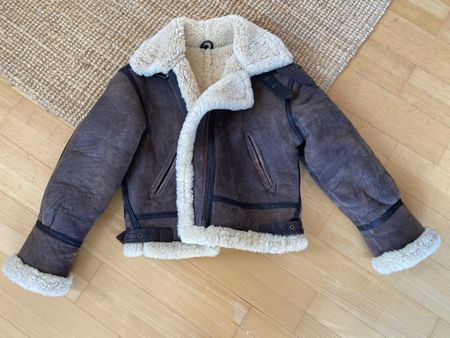 Original Shearling Jacke, Winterjacke, Top Zustand!