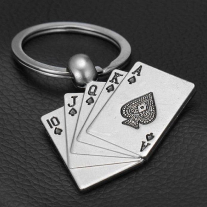 Portachiavi: Schlüsselanhänger - Pokerkarten – Nuovo e nell'imballaggio originale da Buchs SG venduto da Skullep 3